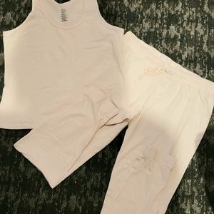 ELLE  Light Pink Joggers Set